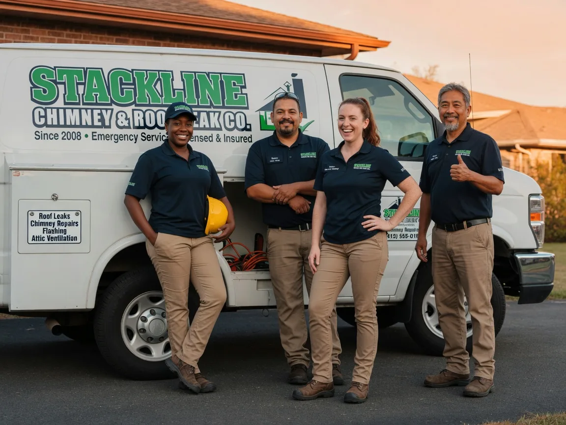 Chimney flashing repair company in Cherry Creek, SD